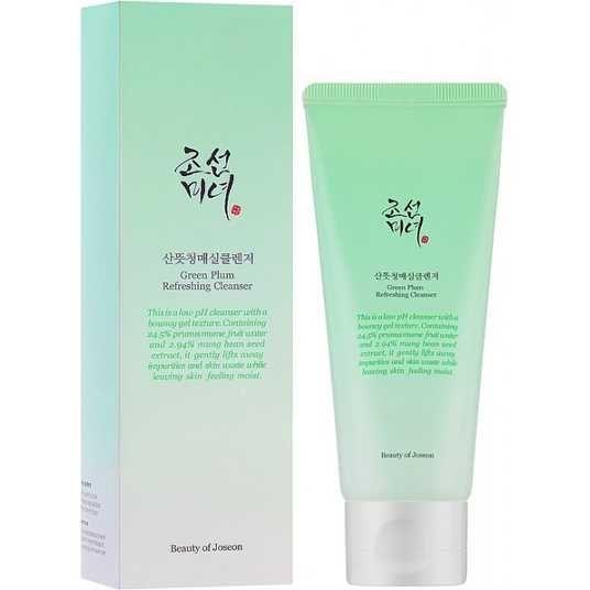 Gel de Limpeza Refrescante de Ameixa Verde